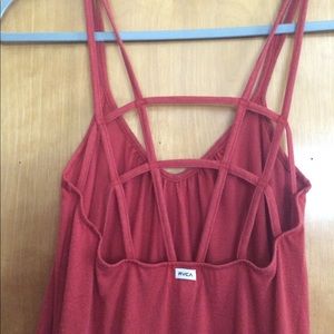 RVCA cage-back maxi dress ❣️🍁